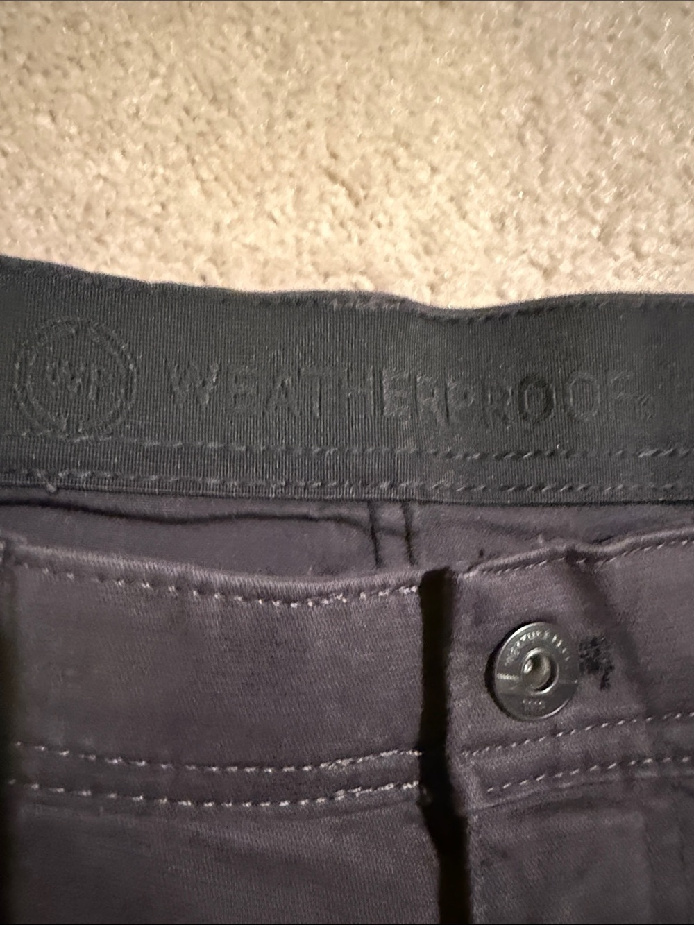 Weatherproof Men's Dark Gray Straight-Fit Utility Pants - Picture 4 of 14